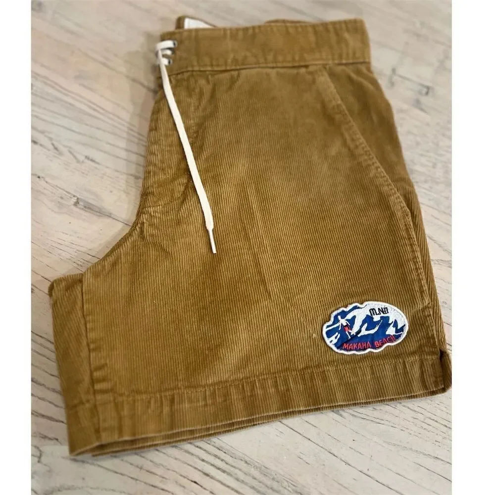 PALACE x GAP Men's Corduroy Cargo Shorts Size 30 Acorn Brown Fall 2014